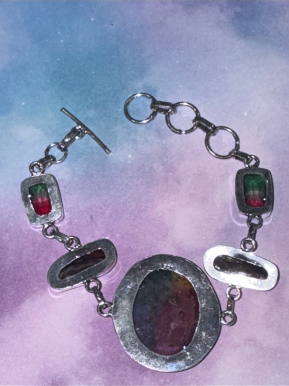 Solar Quartz Multi Gemstone Bracelet View 4